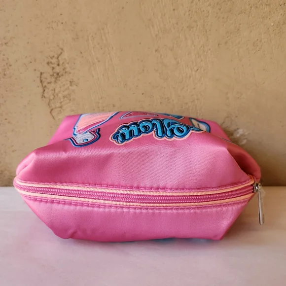 Pink Clinique Cosmetic Bag with Fun Patches - Picture 6 of 6